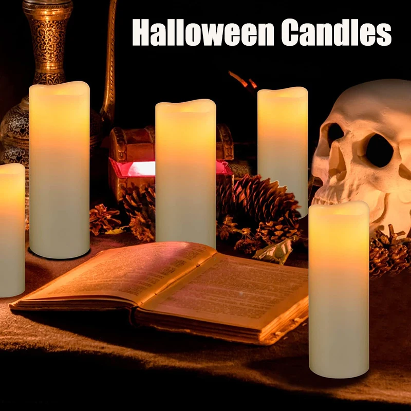 12Boxs Halloween LED Candles Battery Flameless Candles with Remote Control Timing Romantic Table Decor Candles for Wedding/Party
12Boxs Halloween LED Candles Battery Flameless Candles with Remote Control Timing Romantic Table Decor Candles for Wedding/Party