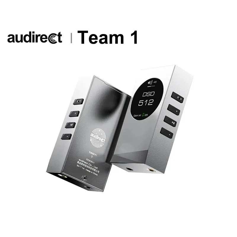 Audirect Team 1 Team1 USD DAC AMP портативный декодирующий усилитель для наушников интегрированное устройство DSD512 PCM768
Audirect Team 1 Team1 USD DAC AMP портативный декодирующий усилитель для наушников интегрированное устройство DSD512 PCM768