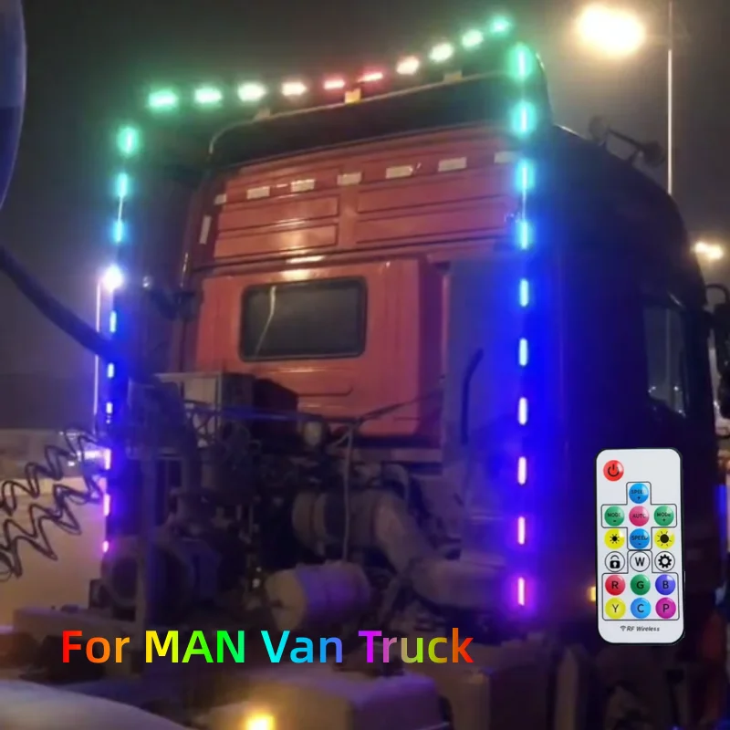 24V RGB LED Side Marker Lights Clearance Lights Front Rear Signal Lamp Indicators Light Waterproof For MAN Van Truck Trailer
24V RGB LED Side Marker Lights Clearance Lights Front Rear Signal Lamp Indicators Light Waterproof For MAN Van Truck Trailer