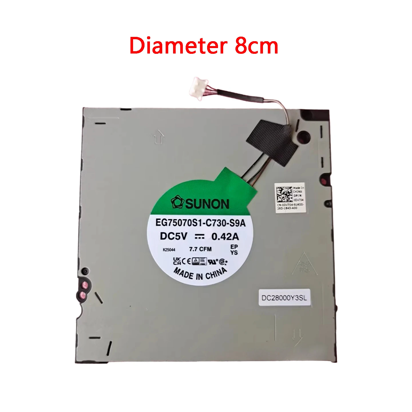 New Original Laptop Cooler CPU Cooling Fan For DELL Precision 7670 M7670 7680 A5500 0DV704 New Original Laptop Cooler CPU Cooling Fan For DELL Precision 7670 M7670 7680 A5500 0DV704