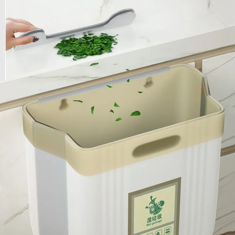 Wall-mounted household foldable trash can Kitchen foldable trash can Hanging plastic retractable storage bucket
Wall-mounted household foldable trash can Kitchen foldable trash can Hanging plastic retractable storage bucket