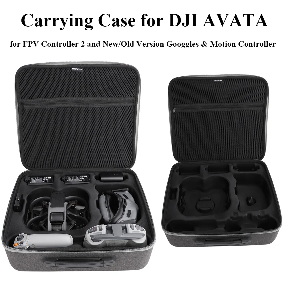 

For DJI Avata Carrying Case Storage Bag Suitcase Accessories For DJI Avata DJI Goggles 2/DJI FPV Goggles V2 Remote Controller