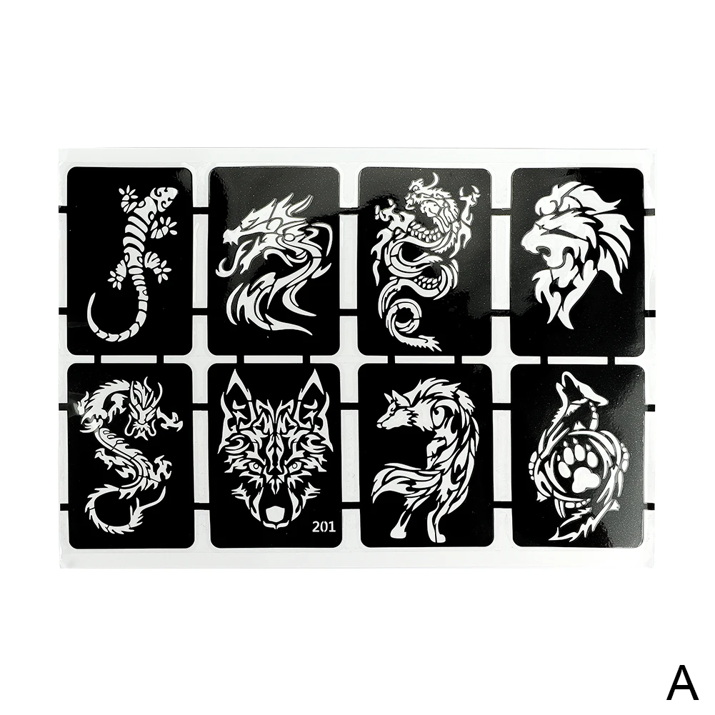 Stencils Of Wolf ,dragon, Tiger, Eagle Designs-airbrush Stencils For  Painting