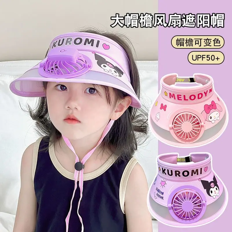 Новинка, шляпа-фанат Sanrio, Hello Kitty Y2K, кавайное аниме Kuromi Cinnamoroll почтовая шляпа с USB-зарядкой, Детская мультяшная шляпа от солнца в подарок
Новинка, шляпа-фанат Sanrio, Hello Kitty Y2K, кавайное аниме Kuromi Cinnamoroll почтовая шляпа с USB-зарядкой, Детская мультяшная шляпа от солнца в подарок