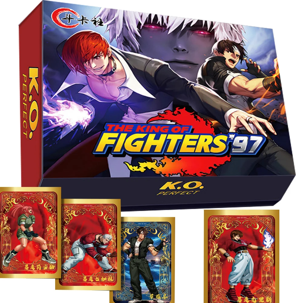 

The King of Fighters Cards Game Character Black White Ink Wash Collection Cards Board Toys Birthday Gifts For Boys And Girls