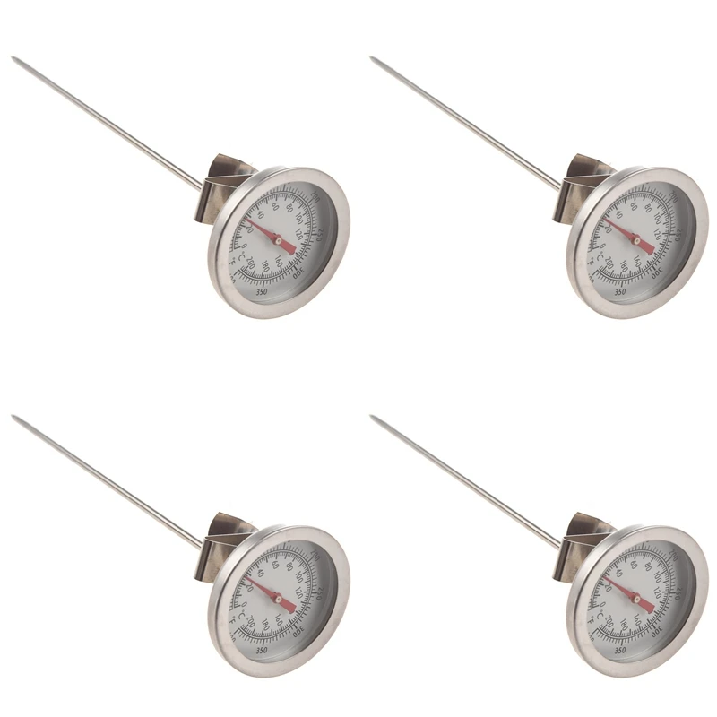 4-кратный термометр из нержавеющей стали для приготовления пищи 200 градусов Цельсия
4-кратный термометр из нержавеющей стали для приготовления пищи 200 градусов Цельсия