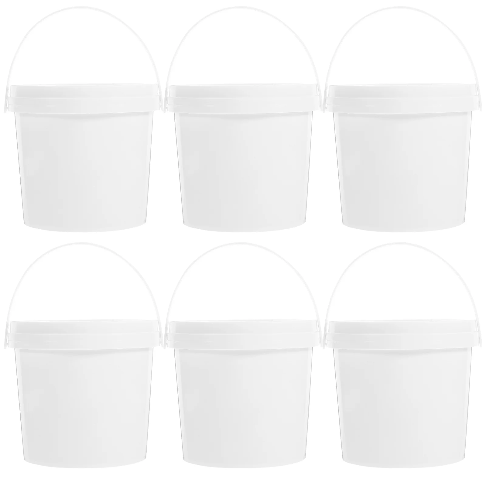 10 Pcs Plastic Barrel Portable Water Bucket Home Empty Multi-functional with Lid Small
10 Pcs Plastic Barrel Portable Water Bucket Home Empty Multi-functional with Lid Small