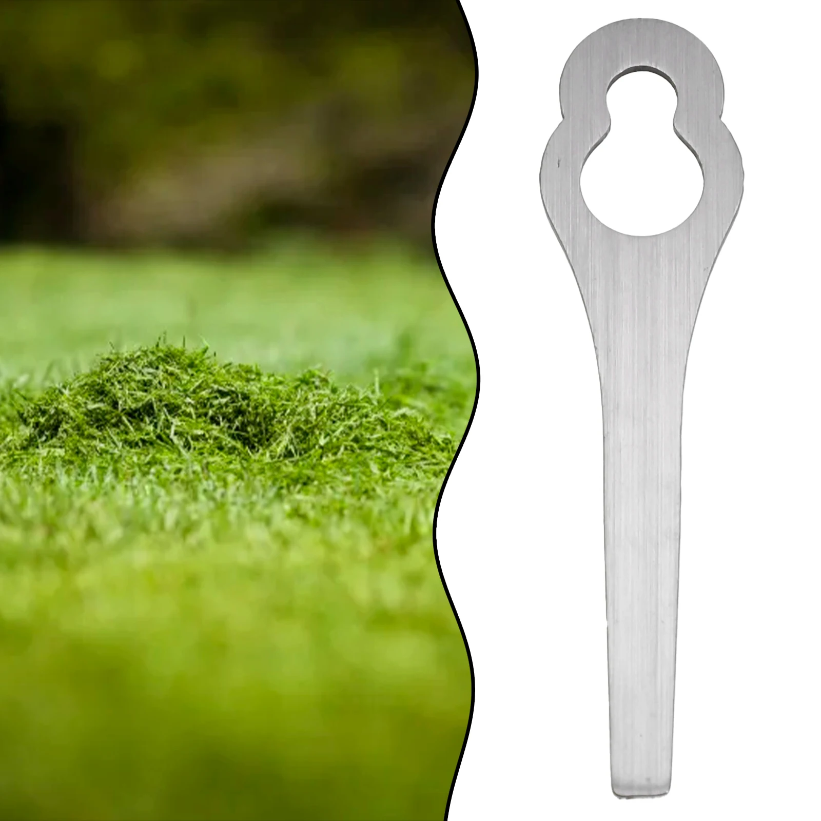 Lawn Mower Blade 3.35x0.79in/3.23x0.79in Cordless High Quality Replacement Stainless Steel Cordless Lawn Mower
Lawn Mower Blade 3.35x0.79in/3.23x0.79in Cordless High Quality Replacement Stainless Steel Cordless Lawn Mower