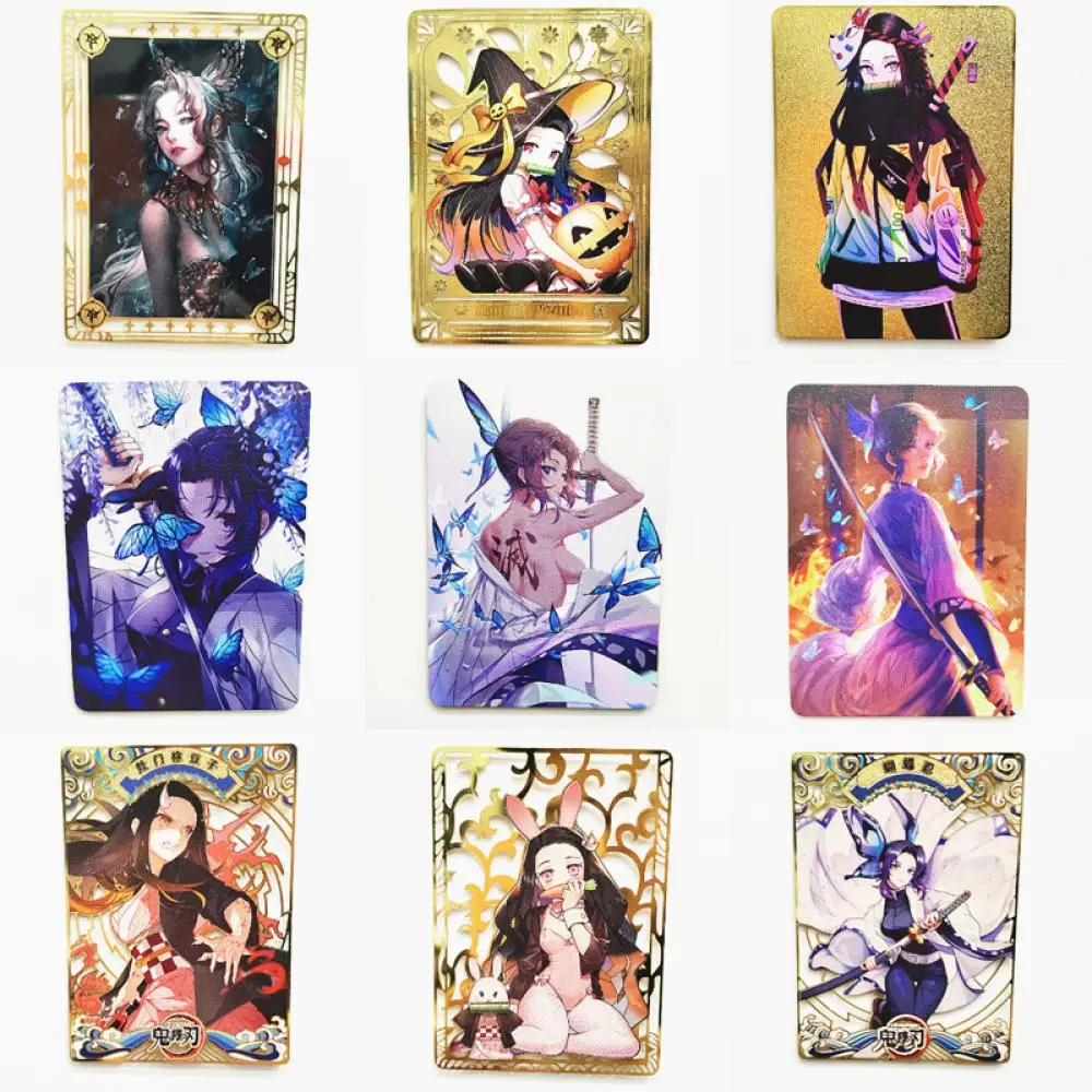 Demon Slayer Shinobu Mitsuri Nezuko kawaii DIY metal card Hobbies Hobby Collectibles Game Collection Anime Cards Gift Toys
Demon Slayer Shinobu Mitsuri Nezuko kawaii DIY metal card Hobbies Hobby Collectibles Game Collection Anime Cards Gift Toys