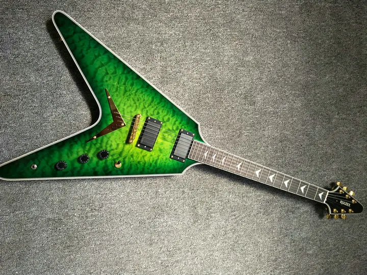 Oem Летающая V электрическая гитара черное дерево Fretboard белая жемчужная Инкрустация черное дерево Fretboard зеленый цвет бесплатная доставка
Oem Летающая V электрическая гитара черное дерево Fretboard белая жемчужная Инкрустация черное дерево Fretboard зеленый цвет бесплатная доставка