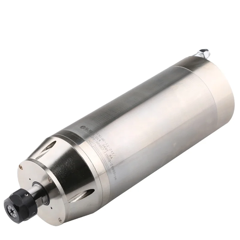 3.2KW CNC Engraving Spindle Motor Water-Cooled Spindle Motor 4 Ceramic Ball Bearing 220V 380V Diameter 100MM ER20 Stone Carving
3.2KW CNC Engraving Spindle Motor Water-Cooled Spindle Motor 4 Ceramic Ball Bearing 220V 380V Diameter 100MM ER20 Stone Carving