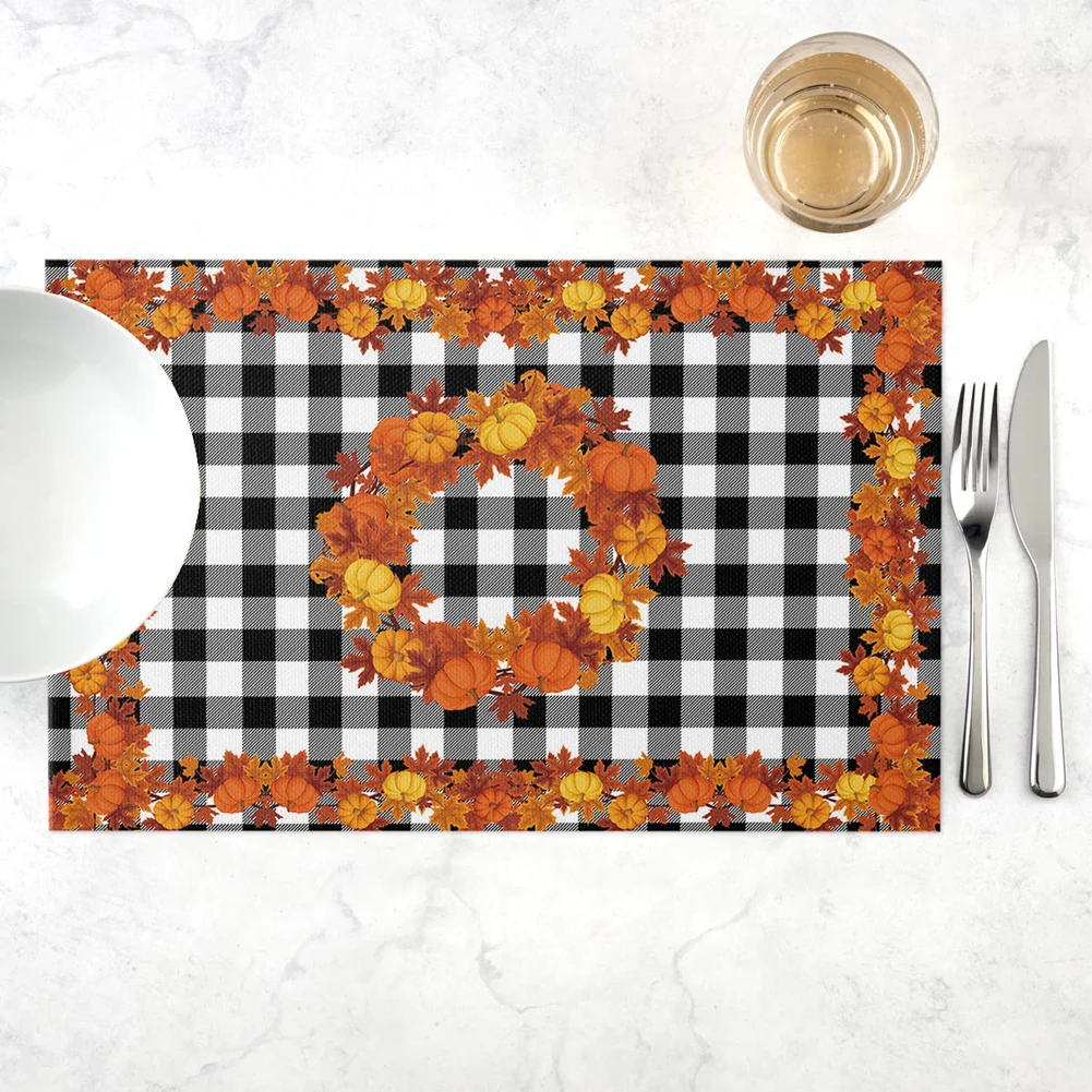 Handmade Halloween Placemat Pumpkin Themed Linen Table Napkin for Dining Perfect for Various Locations and Events
Handmade Halloween Placemat Pumpkin Themed Linen Table Napkin for Dining Perfect for Various Locations and Events