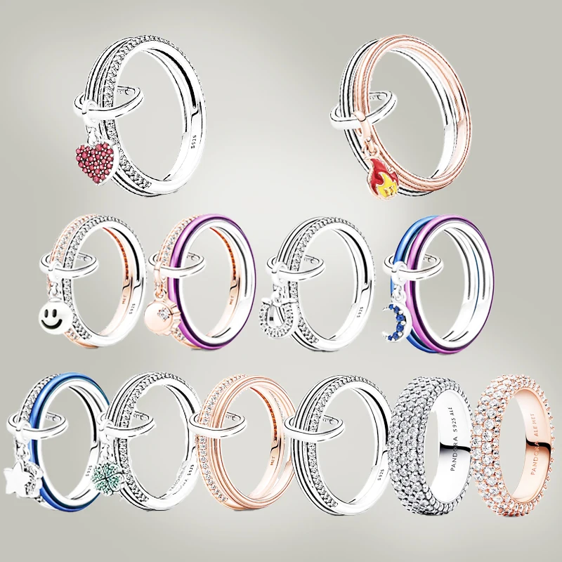 Original logo 925 sterling silver lady collapsible ring charm gift DIY high quality jewelry new product hot sale 2023
Original logo 925 sterling silver lady collapsible ring charm gift DIY high quality jewelry new product hot sale 2023