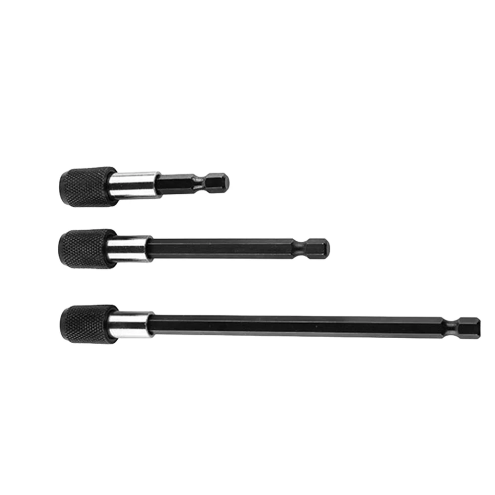 3pcs Extension Rods Hexagonal Quick Release Self-Locking Extension Rod Electric Drill Driver Power Tools Replacement Accessories
3pcs Extension Rods Hexagonal Quick Release Self-Locking Extension Rod Electric Drill Driver Power Tools Replacement Accessories