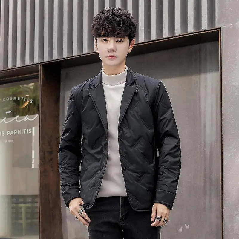 High-Grade Suit Collar down Jacket Men 2023 Winter New Trend Slim Fashion Trend Thick Warm Jacket
High-Grade Suit Collar down Jacket Men 2023 Winter New Trend Slim Fashion Trend Thick Warm Jacket