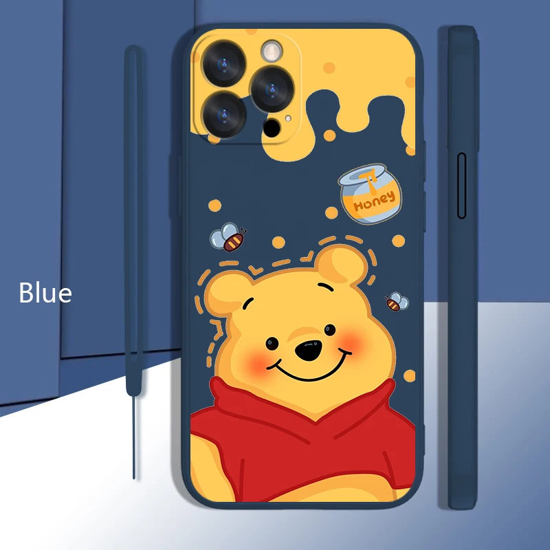 Winnie the Pooh Funny Phone Case For Apple iPhone 14 13 12 Mini 11 Pro XS MAX XR X 8 7 6S Plus Liquid Rope Candy Shell Fundas
Winnie the Pooh Funny Phone Case For Apple iPhone 14 13 12 Mini 11 Pro XS MAX XR X 8 7 6S Plus Liquid Rope Candy Shell Fundas
