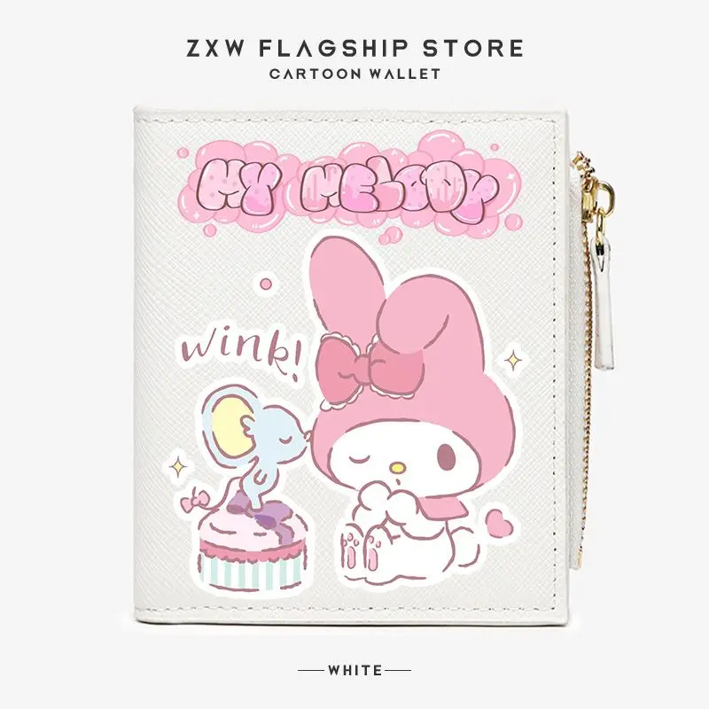 Sweet My Melody Anime Kawaii Sanrion Coin Wallet Cute Cartoon Ins Folding Multi-Functional Storage Card Bag Gifts for Girls
Sweet My Melody Anime Kawaii Sanrion Coin Wallet Cute Cartoon Ins Folding Multi-Functional Storage Card Bag Gifts for Girls
