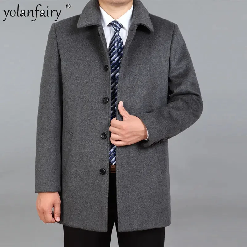 2024 New In Outwear for Top 's Woolen Coat Winter Short Spring Autumn Wool Coats Lapel Overcoat Men Clothing FC
2024 New In Outwear for Top 's Woolen Coat Winter Short Spring Autumn Wool Coats Lapel Overcoat Men Clothing FC