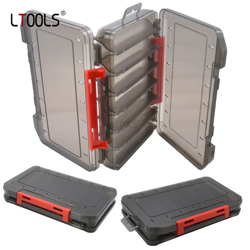 Fishing Tackle Box Lure Storage Compartments Double Sided Open Case Strength Container Baits Gear Accesorios Pesca Of Tools Set
Fishing Tackle Box Lure Storage Compartments Double Sided Open Case Strength Container Baits Gear Accesorios Pesca Of Tools Set