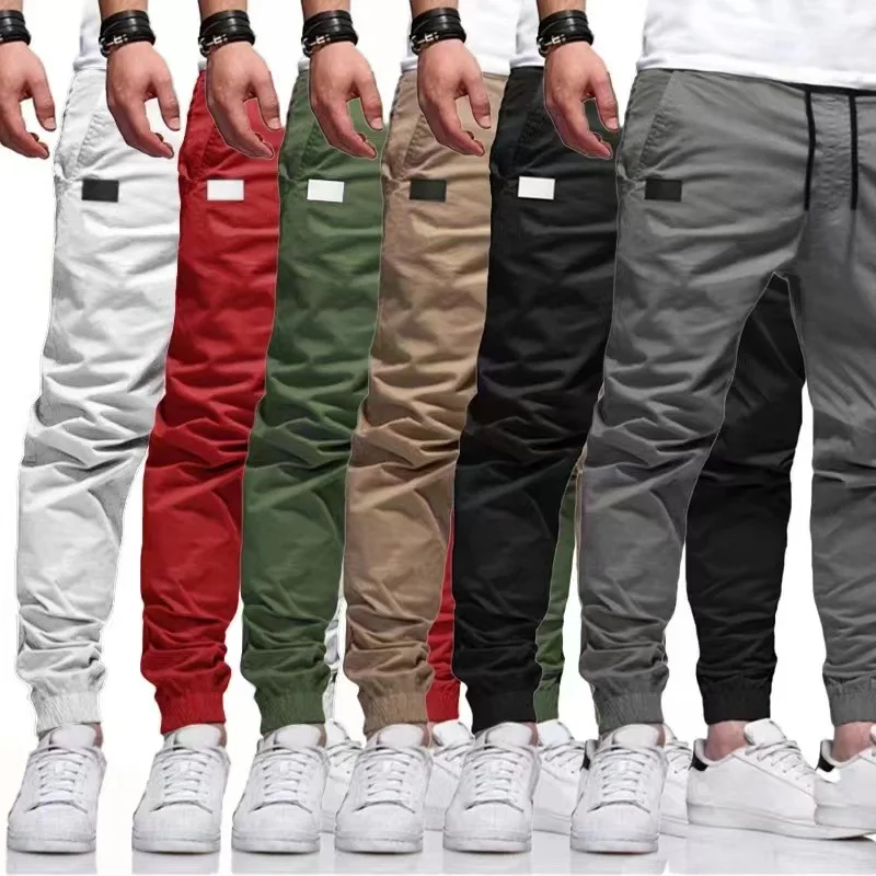 Men's Military Trousers Casual Cotton Solid Color Cargo Pants Men Outdoor Trekking Traveling Trousers Multi-Pockets Work Pants
Men's Military Trousers Casual Cotton Solid Color Cargo Pants Men Outdoor Trekking Traveling Trousers Multi-Pockets Work Pants
