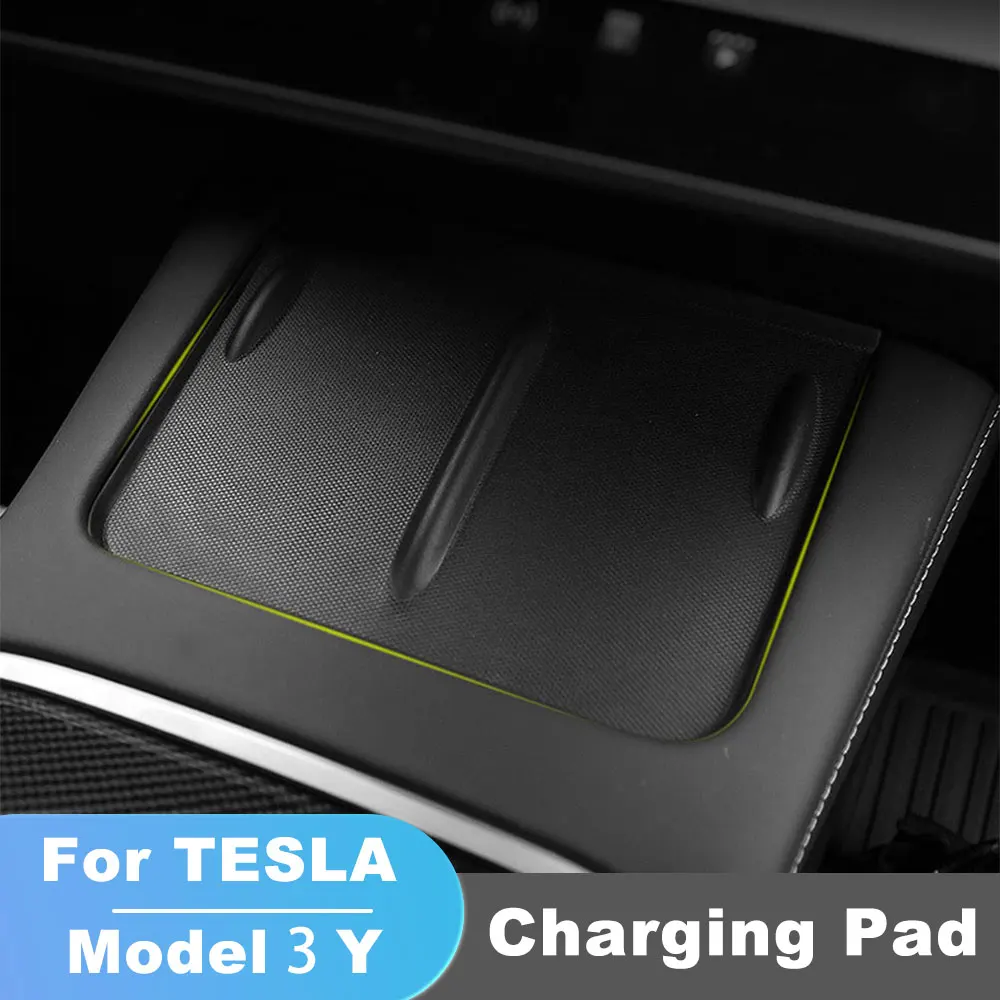 Wireless Silicone Charging Pad For Tesla Model 3 Y 21-23 Anti Skid Dust Proof Charger Protector Cover Non-Slip Accessories
Wireless Silicone Charging Pad For Tesla Model 3 Y 21-23 Anti Skid Dust Proof Charger Protector Cover Non-Slip Accessories