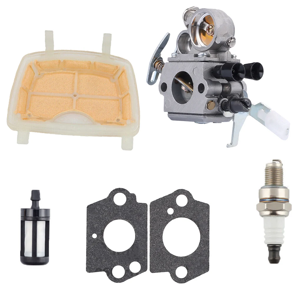 Carburetor Carb Air Filter Fit For Stihl MS171 MS181 MS211 C1Q-S269 Chainsaws Carburetor With Gasket Fuel Filter Air Filter Plug
Carburetor Carb Air Filter Fit For Stihl MS171 MS181 MS211 C1Q-S269 Chainsaws Carburetor With Gasket Fuel Filter Air Filter Plug