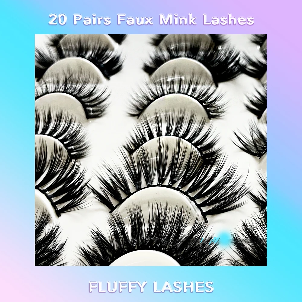 Eyelashes 3D Mink Lashes Fluffy Soft Wispy Natural Cross Eyelash Extension Reusable Lashes Mega Mink False Eyelashes Makeup
Eyelashes 3D Mink Lashes Fluffy Soft Wispy Natural Cross Eyelash Extension Reusable Lashes Mega Mink False Eyelashes Makeup