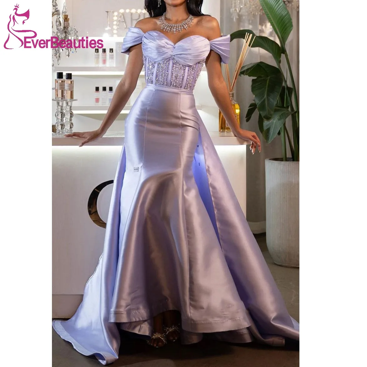 Prom Dress Long with Cape Formal Party Dress for Women 2024 Off Shoulder Satin Beaded Vestidos De Gala Mujer Evening Dresses
Prom Dress Long with Cape Formal Party Dress for Women 2024 Off Shoulder Satin Beaded Vestidos De Gala Mujer Evening Dresses