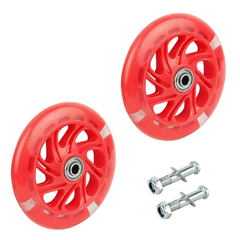 Kids Bike Wheels Training Wheels 117x20.5mm Black/Red/Blue/Pink Low Noise PU+Stainless Steel Self-illumination Brand New
Kids Bike Wheels Training Wheels 117x20.5mm Black/Red/Blue/Pink Low Noise PU+Stainless Steel Self-illumination Brand New