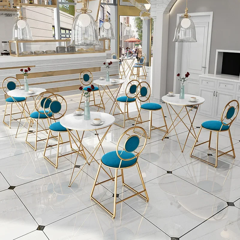 

Северный стул кресла для макияжа современные расслабляющие Стулья Ожидания, десерт, молочный чай, магазин, мебель для отеля, кафе, стул с простой спинкой
