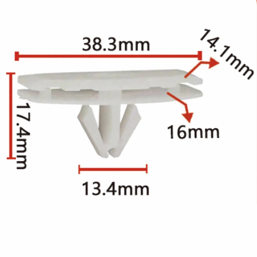 6PCS Fender Flare Retainer Clip 68395634AA For Jeep Wrangler (JL) 2018-2020 For Jeep Gladiator (JT) 2020 Retainer Clip
6PCS Fender Flare Retainer Clip 68395634AA For Jeep Wrangler (JL) 2018-2020 For Jeep Gladiator (JT) 2020 Retainer Clip