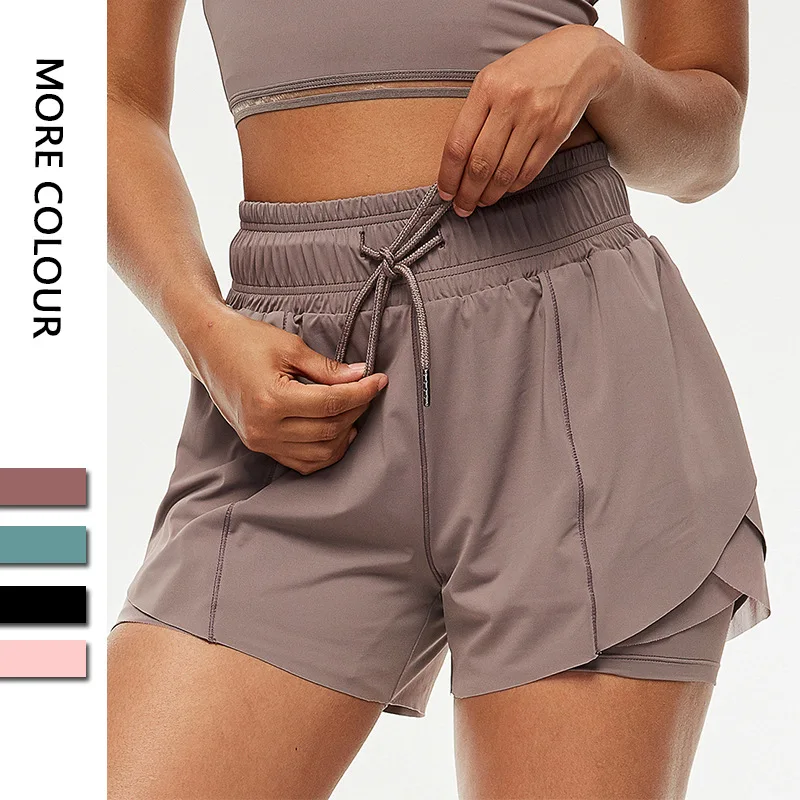 Jenny&Dave Fake Two-Piece Fitness Anti-Light Yoga Shorts Bermuda Women 2023 Summer New Women's Drawstring Outdoor Sports Shorts
Jenny&Dave Fake Two-Piece Fitness Anti-Light Yoga Shorts Bermuda Women 2023 Summer New Women's Drawstring Outdoor Sports Shorts