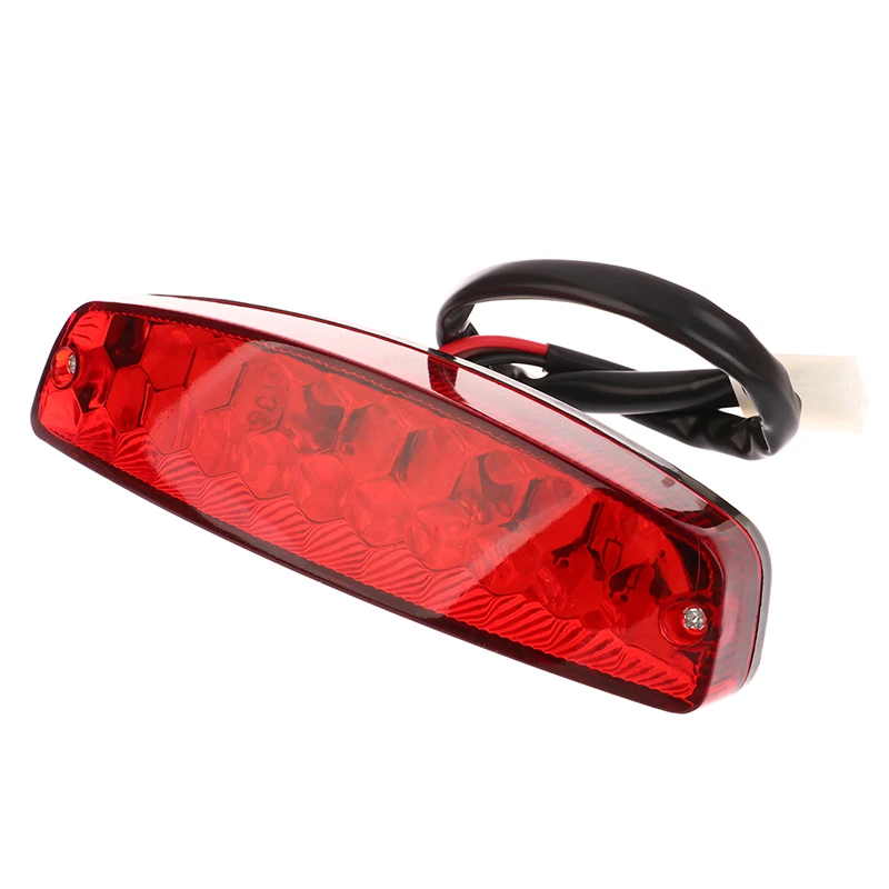 LED 3Wire 12V Brake Stop Light License Taillight Red For ATV Off-road Motorcycle Running Tail Light Universal 12V Red
LED 3Wire 12V Brake Stop Light License Taillight Red For ATV Off-road Motorcycle Running Tail Light Universal 12V Red