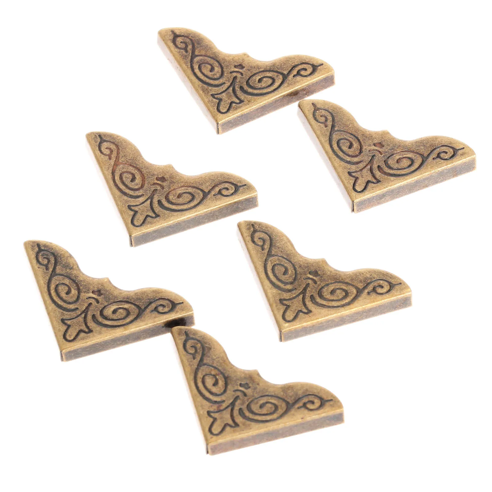 24pcs Corner Protector Decor Book Wooden Box Decorative Iron Corner Brackets for furniture 25x25mm
24pcs Corner Protector Decor Book Wooden Box Decorative Iron Corner Brackets for furniture 25x25mm