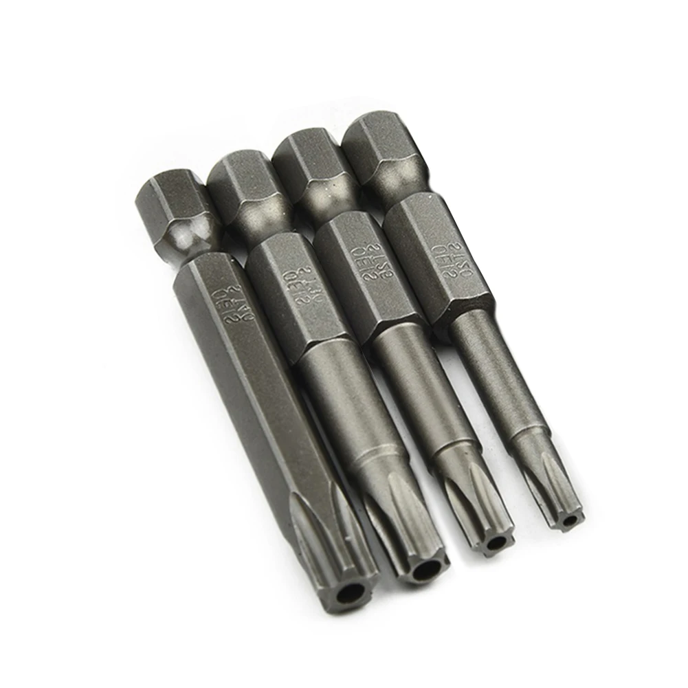 Top Quality Torx Screwdriver Bits Set 50mm Magnetic Alloy Steel T20 T40 Electric Screwdriver Bits in a 4pcs Set
Top Quality Torx Screwdriver Bits Set 50mm Magnetic Alloy Steel T20 T40 Electric Screwdriver Bits in a 4pcs Set