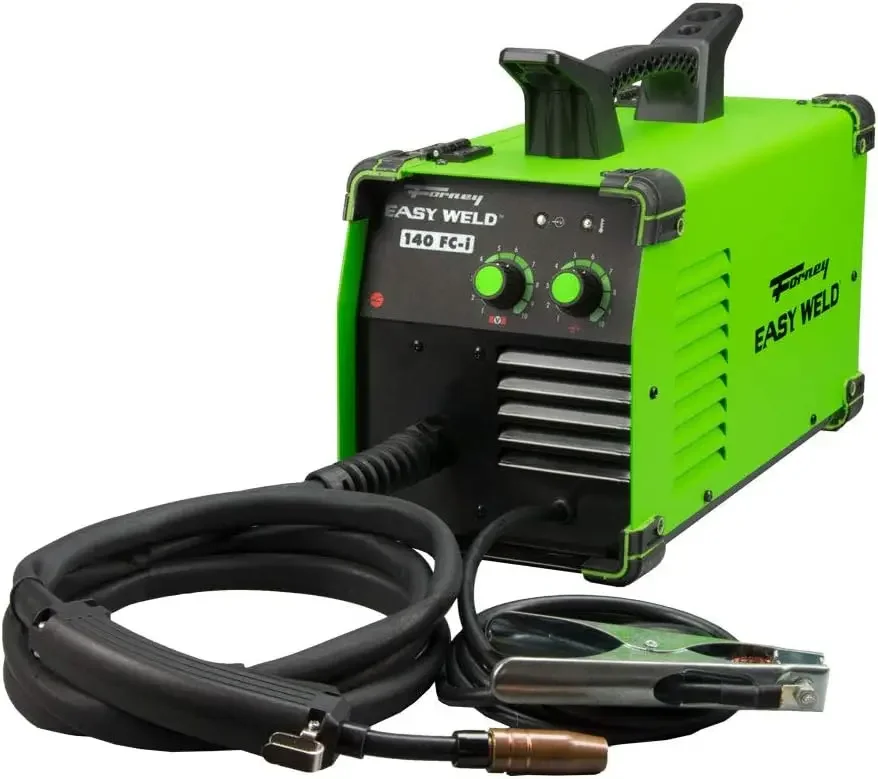

New Forney Easy Weld 261, 140 FC-i Welder, 120V, Green machine uses 0.30, flux core wire. It has infinite voltage | USA | NEW