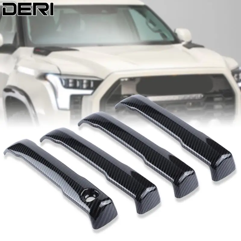 4pcs Carbon Fiber Pattern Outer Door Handle Cover Trim Sticker ABS For Toyota Tundra 2022 Pull Door Bowl Car Accessories
4pcs Carbon Fiber Pattern Outer Door Handle Cover Trim Sticker ABS For Toyota Tundra 2022 Pull Door Bowl Car Accessories