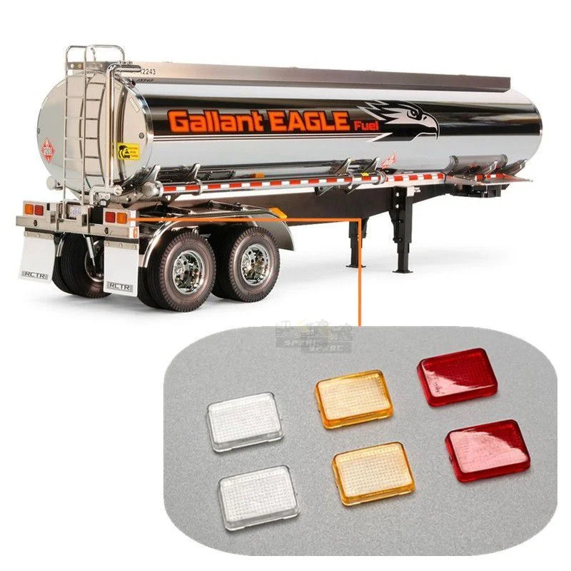 Simulation Plastic 3 Color Light Sheets Tail Light Piece for 1/14 Tamiya RC Dump Truck King Hauler 56344 56301 Car Accessories
Simulation Plastic 3 Color Light Sheets Tail Light Piece for 1/14 Tamiya RC Dump Truck King Hauler 56344 56301 Car Accessories