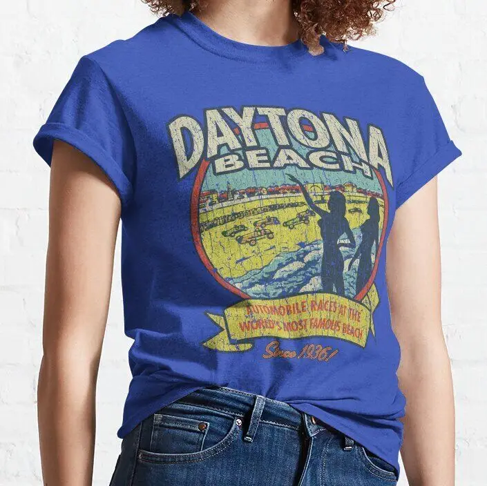 1936 Daytona пляжная Классическая Летняя футболка унисекс для автогонок хлопковая модная одежда для пары
1936 Daytona пляжная Классическая Летняя футболка унисекс для автогонок хлопковая модная одежда для пары