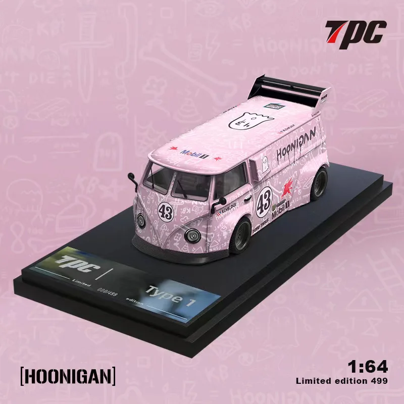 

**Pre-order ** TPC 1:64 GT3 RS /T1 Block43 Pink limited499 Diecast Model Car