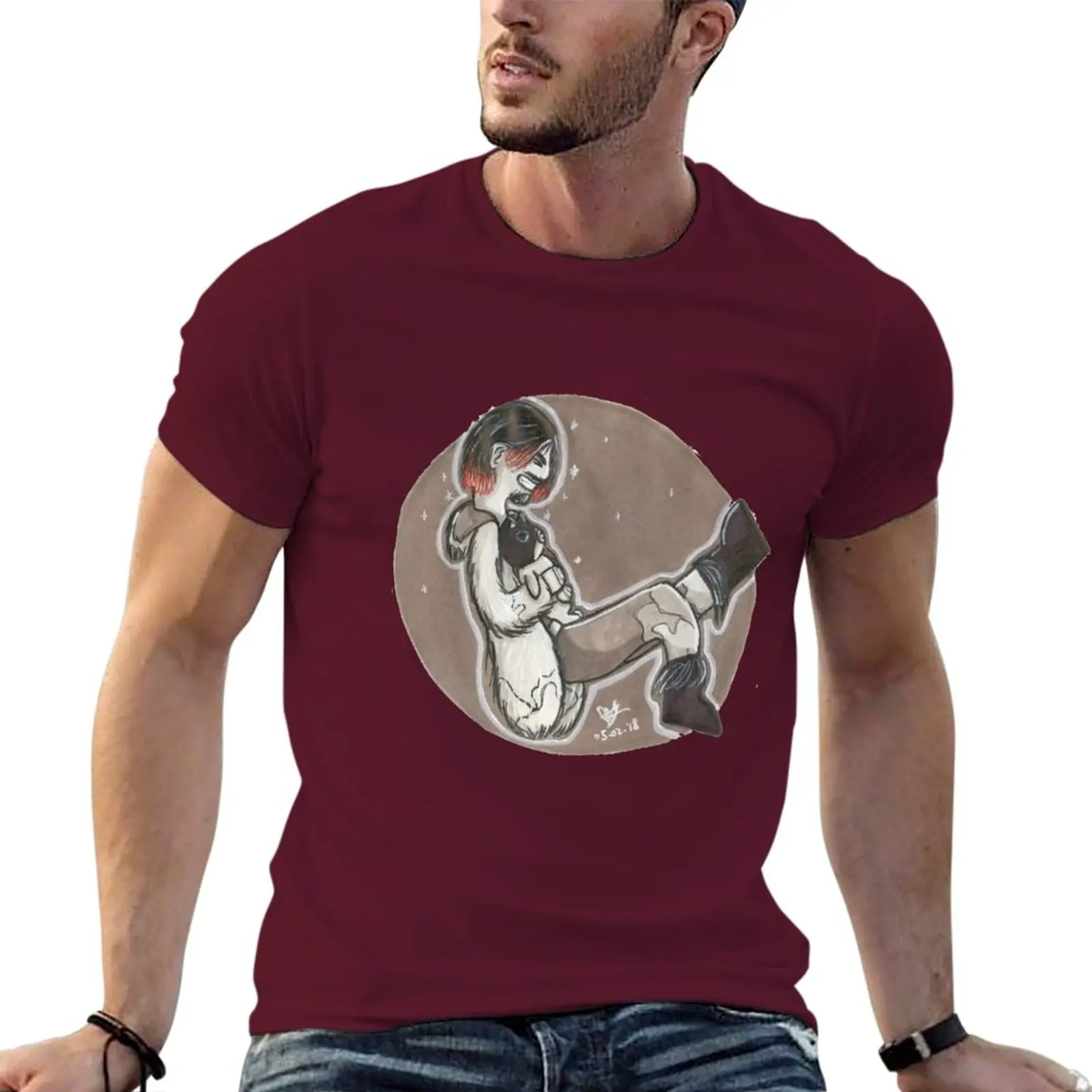Новые футболки Hiromu и Daryl, футболки с графическим рисунком, мужские футболки с графическим рисунком, аниме
Новые футболки Hiromu и Daryl, футболки с графическим рисунком, мужские футболки с графическим рисунком, аниме