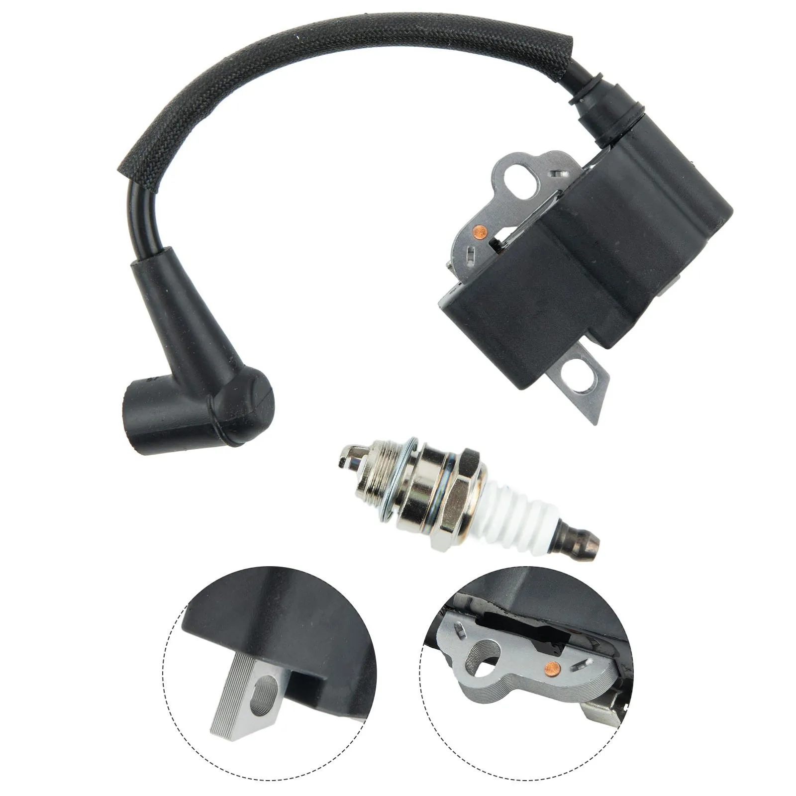 Parts Ignition Coil Ignition Coil Black Gray Color High Quality Manufacturing Process Plastic + Alloy Material
Parts Ignition Coil Ignition Coil Black Gray Color High Quality Manufacturing Process Plastic + Alloy Material