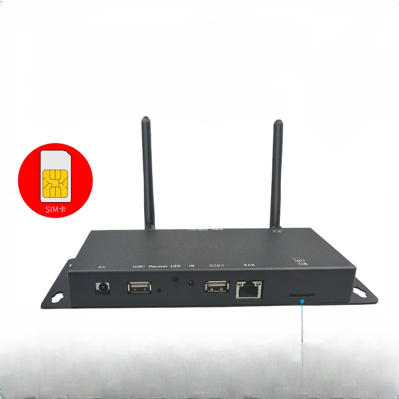 4G wireless network advertising player playback box, remote controller, multimedia information release system, terminal plug-in
4G wireless network advertising player playback box, remote controller, multimedia information release system, terminal plug-in