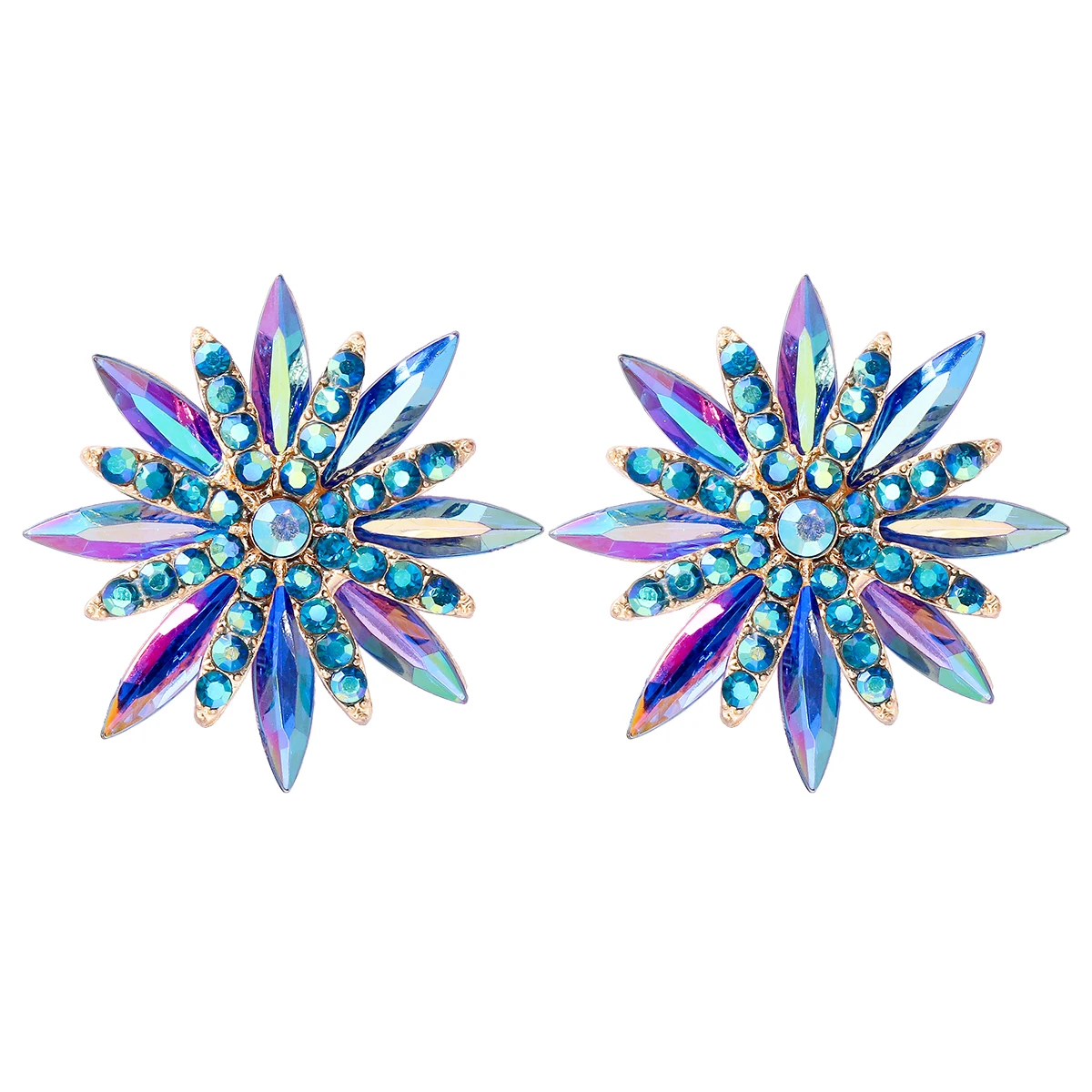 2024 New Design Shiny Crystal Daisy Flowers Stud Earrings for Women Fashion Party Jewelry Statement Rhinestone Earrings Gifts
2024 New Design Shiny Crystal Daisy Flowers Stud Earrings for Women Fashion Party Jewelry Statement Rhinestone Earrings Gifts