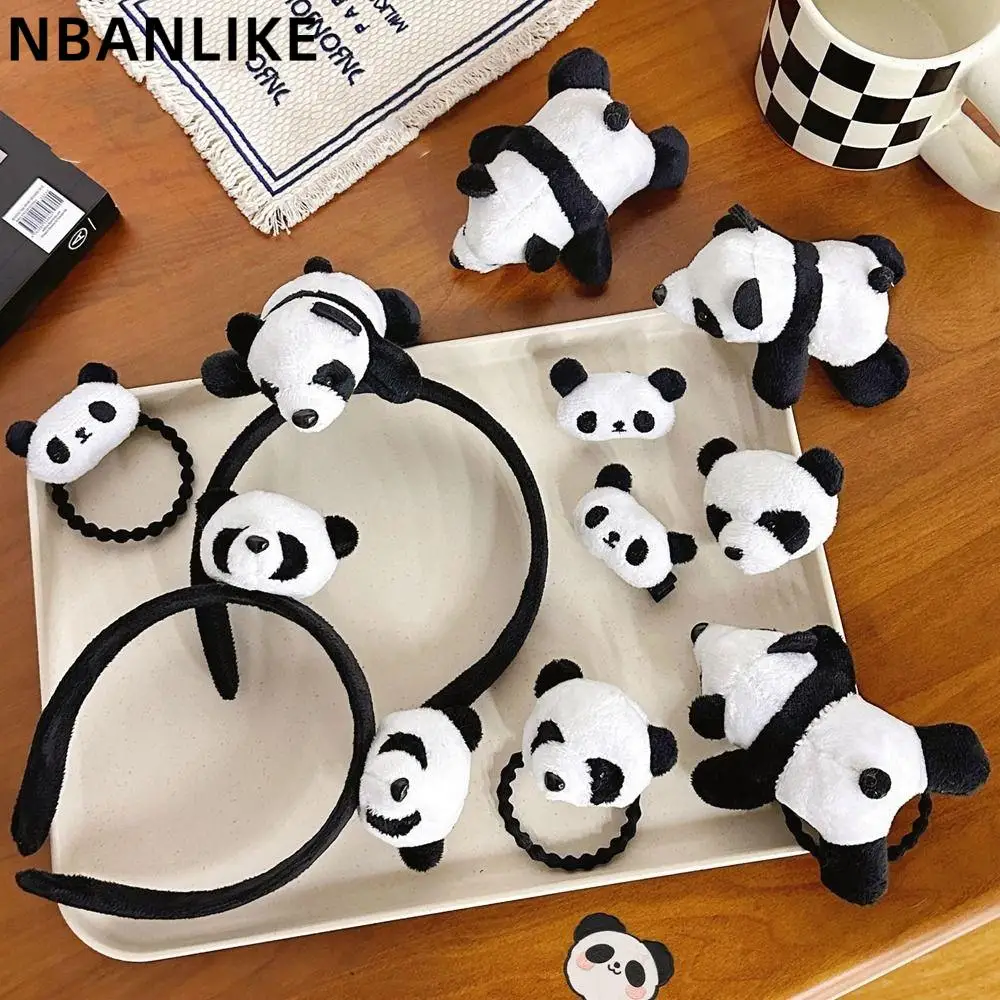 Chinese Style Plush Panda Headwear Lovely Animal Head Doll Cartoon Jewelry Hair Accessories Elastic Ponytail Holder 
Chinese Style Plush Panda Headwear Lovely Animal Head Doll Cartoon Jewelry Hair Accessories Elastic Ponytail Holder