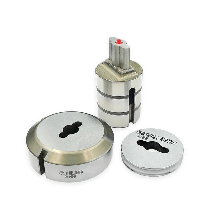 CNC turret punch press tooling square Punch die Stripper Keyhole shape index special shape
CNC turret punch press tooling square Punch die Stripper Keyhole shape index special shape