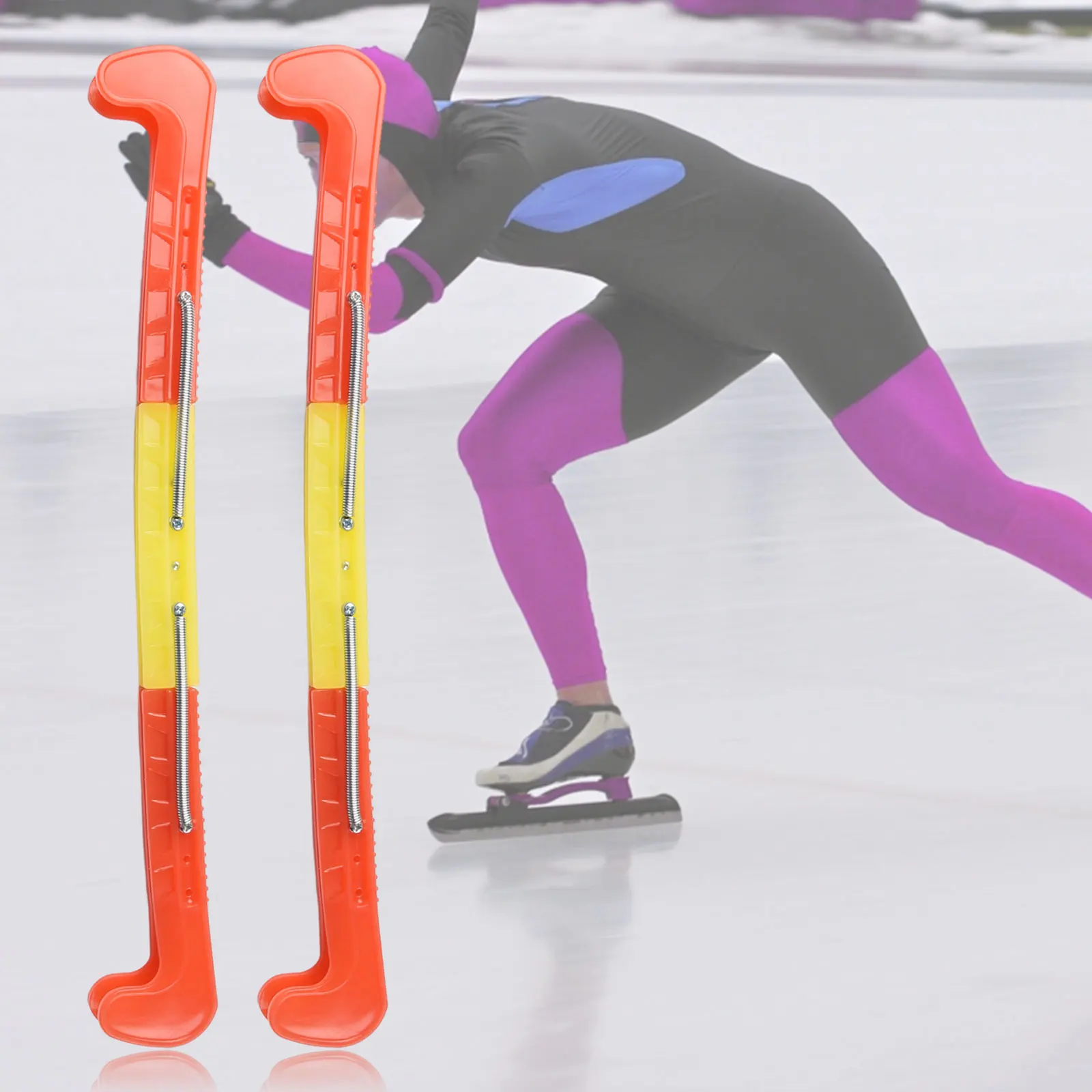 1Pair Ice Skate Sports Blade Covers Portable Spring Accessories Ice Skate Guards Hockey Skates Adjustable Protective
1Pair Ice Skate Sports Blade Covers Portable Spring Accessories Ice Skate Guards Hockey Skates Adjustable Protective