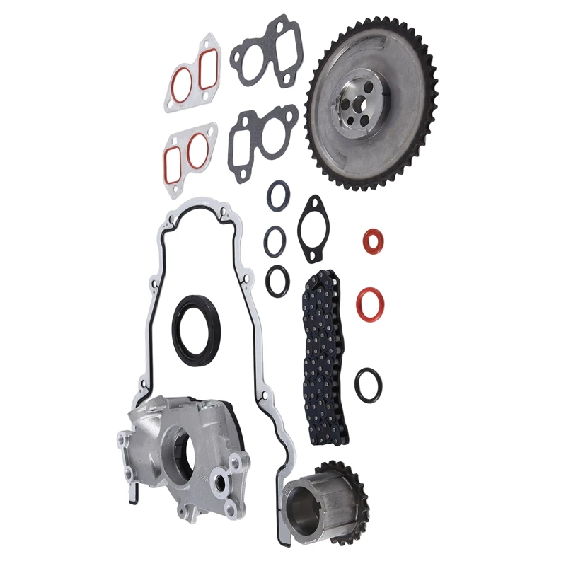 Комплект цепей ГРМ для замены масляного насоса, для GM LS 5.3L 6.0L 12576407, 12556582, 12678151, TS33210, TCS45993
Комплект цепей ГРМ для замены масляного насоса, для GM LS 5.3L 6.0L 12576407, 12556582, 12678151, TS33210, TCS45993