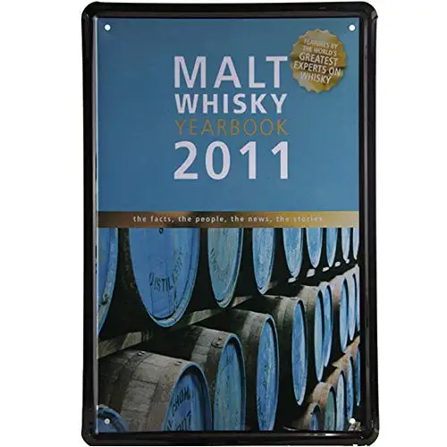Nostalgic Original Retro Design Whisky Year Book Tin Metal Signs Wall Art | Thick Tinplate Print Poster Wall Decoration for Bar
Nostalgic Original Retro Design Whisky Year Book Tin Metal Signs Wall Art | Thick Tinplate Print Poster Wall Decoration for Bar