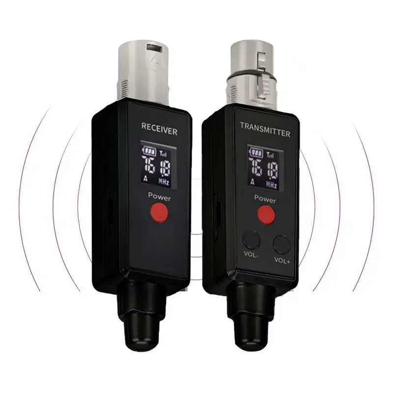 Wireless Microphone System Receiver Rechargeable Wired Microphone To Wireless Mic System Converter Plug-In Transmitter Audio
Wireless Microphone System Receiver Rechargeable Wired Microphone To Wireless Mic System Converter Plug-In Transmitter Audio